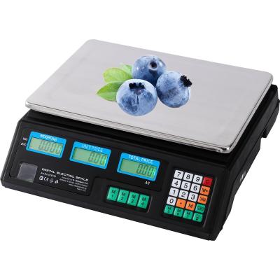 China High Accuracy Weight Function Scale Professional Competitive Price 40kg Digital Price Counting Scale for sale