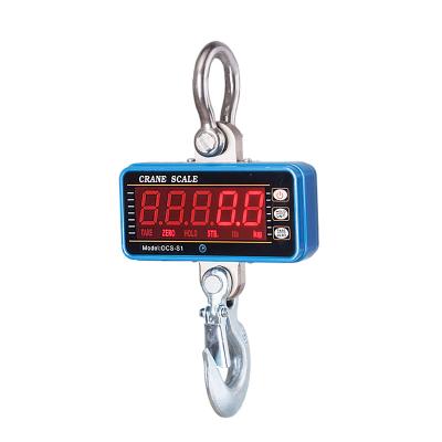 China Amazon Hot Scale 300kg 100kg 150kg 200kg Digital Hanging Scale Electronic Crane Scale OCS S1 for sale