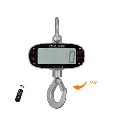 China 41mm LCD Display Digital Crane Scale 300kg Hanging Scale 50 Kg Remote Control Scale OCS S3 for sale