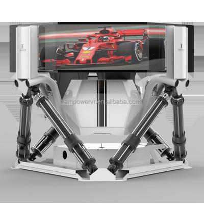 China EMPOWER Indoor Sport VR Training Car Racing Game Machine Driving Simulator VR Racing Simulator for sale