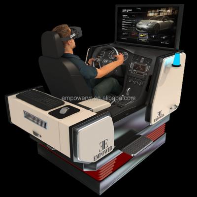 China EMPOWER Fully Immersive Virtual Reality 2022 Car Simulator Driving Training Simulator for Driving School for sale