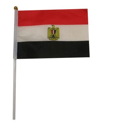 China Egypt hanging hand shaking the flag for sale different countries hand flag for sale