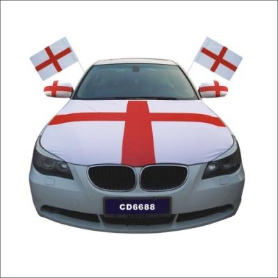 China Health Care Institute England National Flag Country Flag Car Hood Cover Flag for sale