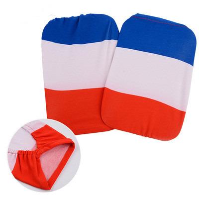 China Health care institutes wholesale customize durable France car mirror cover flag fast delivery for sale