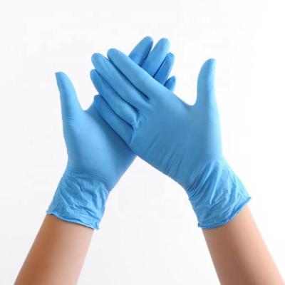 China General Purposes Cheap Food Hand Protect Gloves Clean Transparent Powder Free Nitrile Gloves Housework for sale