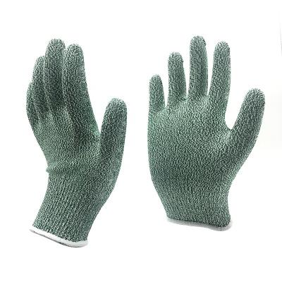 China Level 5 Heavy Duty Aramid Gloves HPPE Material Anti Cut Anti-cutting Gloves Food Grade Kitchen Gloves for sale