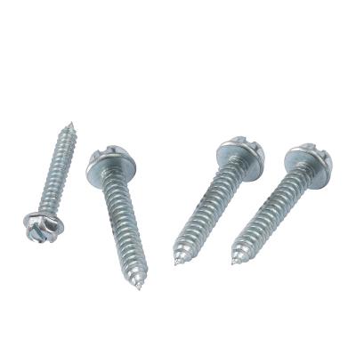 China HEX Factory Price Din6928 Steel Material Phillips Hex Head Flange Self Tapping Screw for sale