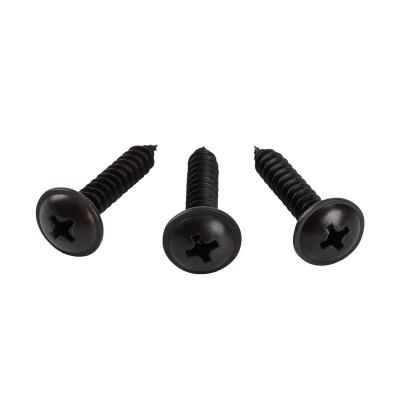 China Pan Head With Washer China Manufacturer Din 968 Cross Recessed Round Head Tapping Screws for sale