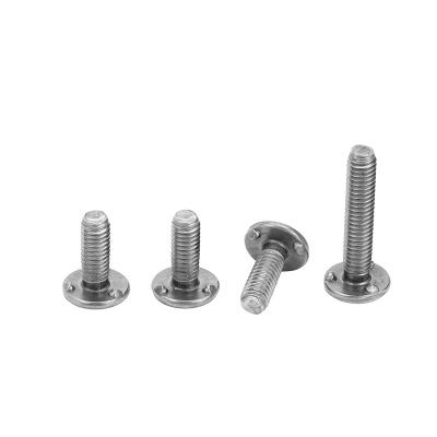 China M6 M8 Carbon Steel Three Spot Flat Flat Head Weld Screw DIN34817 for sale