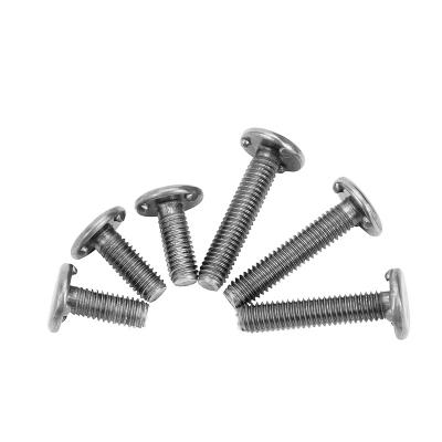 China Flat DIN 34817 Three Point Spot Welding Stud Spot Welding Screw Head Flat Round Spot for sale