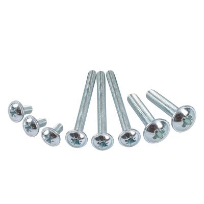 China Pan Head With Collar Screw Phillips Pan Head Machine Screws Din 967 Steel Shoulder Screw for sale