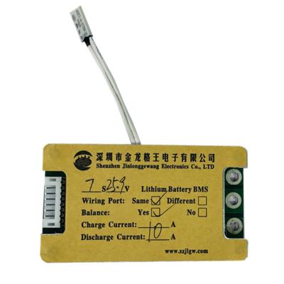 China 6S BMS Lithium Battery Protection Board 6S 30A bms/PCM/PCB with Temperature Control for sale