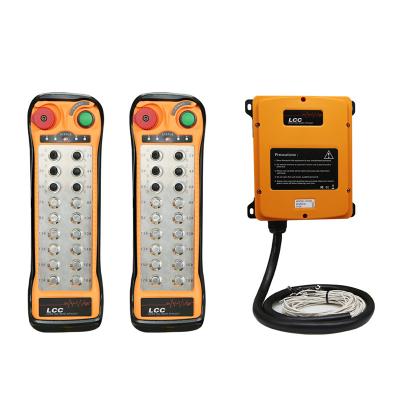 China XDAS24-C Waterproof Industrial Winch Overhead Crane Radio Electric Wireless Remote Control 2 Transmitter With 1 Receiver for sale