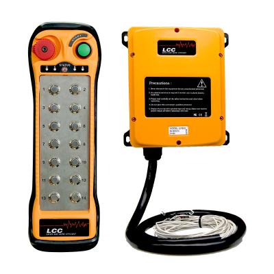 China Industrial equipment Q1400 wireless radio telecrane transmitter remote control receiver for crane for sale