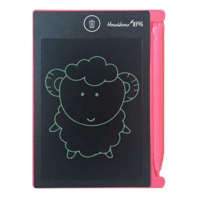 China Writing and Drawing Howshow Little Magic Kids Rewritable Paperless LCD Display 4.5 Inch Writing Board for sale