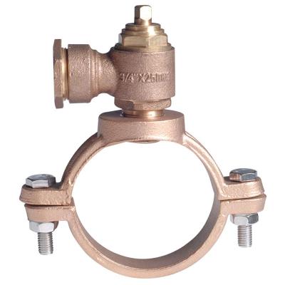 China General Bronze Tapping Screw Down Valve Ferrule With Straps for sale