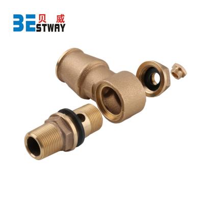 China General Good Quality Bronze Ferrule with Gunmetal Saddles Straps for PVC or AC Hose for sale