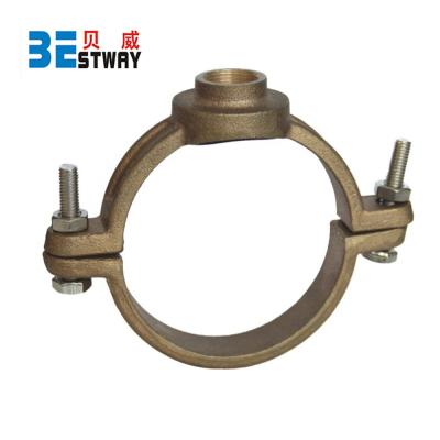 China General Gunmetal Saddles Ferrule Bronze Straps For PVC Or AC Pipe for sale