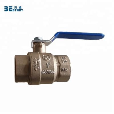 China General CSA Approved Ningbo Bestway Hot Sale Food Grade Lead Free Brass Ball Valve for sale