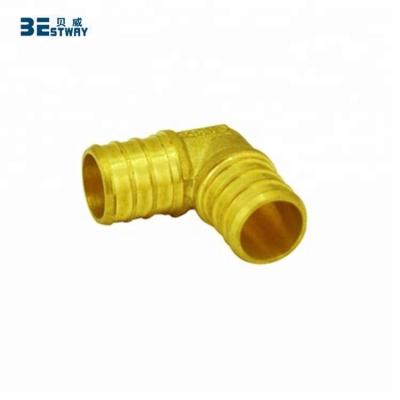 China High Quality Pex Elbow Lead Free Brass Pipe Fitting With Pex End for sale