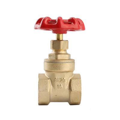 China General Wholesale 1/2 - 4 Inch Short Delivery Date Forged Brass Water Gate Valve for sale