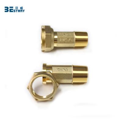 China Water BWVA Factory Supply Drinkable Food Grade Water Meter Durable Brass Coupling Directly for sale