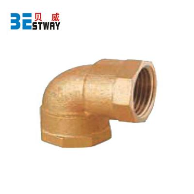 China High Quality Threaded Bronze Pipe Fittings Elbow for sale