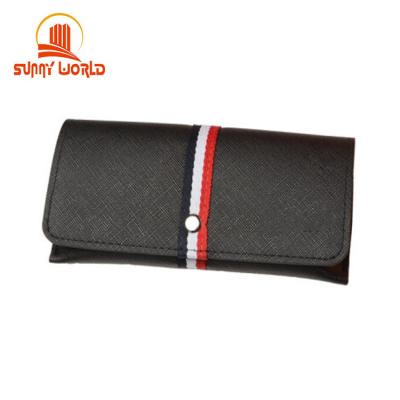 China Custom Leather Glasses Storage PU Eyeglass Box Sunglasses Storage Packaging Bag for sale