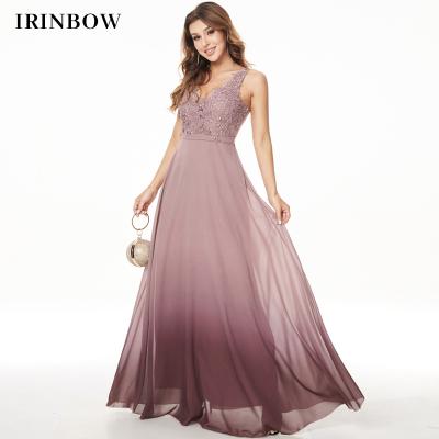 China IRINBOW DD22003W Dry Cleaning Factory Dress Ball Occasion Wear Corset Woman Dress Luxury Evening Dresses Made in Turkey for sale