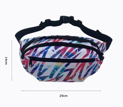 China Water Proof Fashion Women New Waterproof Fanny Pack Waist Bag Purse For Women Chest Bag Cross - Cute Body Belt Sports Bag For Girls for sale