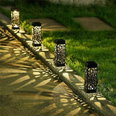 China Decorative Solar Led Light Outdoor Garden Lawn Lamp Garden Decoration Solar Battery Sunlight Street Lantern Outside Christmas Lights for sale