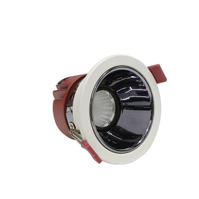 China Modern Spotlight Led ceiling light embedded COB spotlight anti-glare downlight hotel villa wall washer without main light for sale