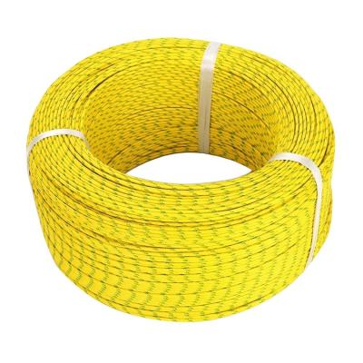 China Underground LaiEn UL3122 22AWG 17/0.16TS Silicone rubber fiberglass insulation braided Wire hook up wire for sale