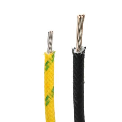 China Underground LaiEn UL3122 18AWG Silicone insulated wires fiberglass braided wire cable tinned copper electric wires for sale