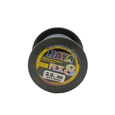 China Colorful 500m Fishing Lines 8 High Strength Braided Line HAYA X8 300m PE Braided Wire Fishing Line for sale