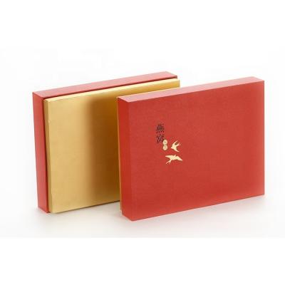 China 2021 Materials Recycled Hot Sale Gift Box Paper Food Packaging Package Box For Bird's Nest for sale