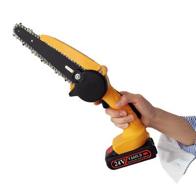 China 2-Stroke 6-Inch Mini Portable Chainsaw, Cordless Portable One-Hand Electric Chainsaw Saw, Battery Operated Wood Cutter. Best for wood cutting for sale