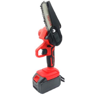 China Wholesale High Quality Cordless 4-Inch Battery 2-Stroke Mini Chainsaw Electric Portable Chainsaw With Brushless Motor for sale