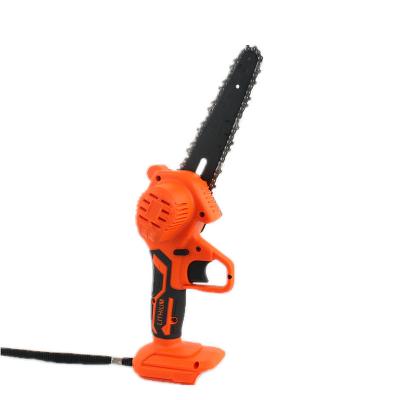 China Lightweight 2-Stroke 6 Inch Mini Chainsaw Cordless 24v Shears Portable Chainsaw For Trimming Wood Cutting for sale