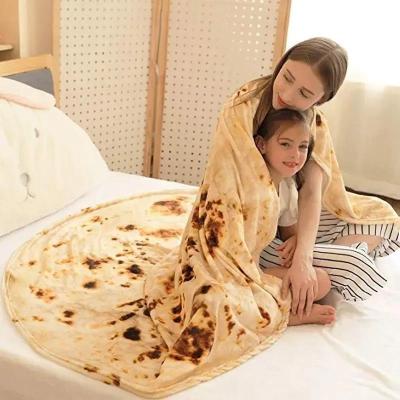 China PORTABLE Custom Design With Logo Plush Taco Donut High Quality Tortilla Burrito Soft Pizza Cover for sale