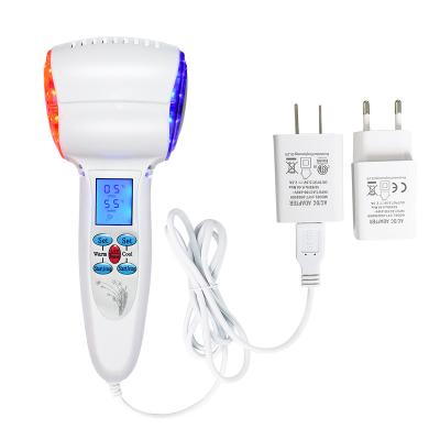 China Skin Tightening LCD Digital Hot and Cold Vibration Anti Wrinkle Hammer Skin Rejevenation Therapy Beauty Equipment for Home Use (LW-057) for sale