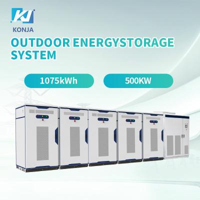 Cina KonJa High Protect Level Energy Storage Cabinet 1075kWh 500kw Sistema esterno di stoccaggio dell'energia in vendita