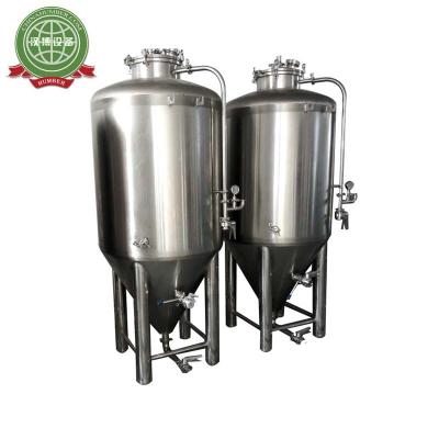 China SUS304 or Bigger Copper/Ale/IPA/Billson Beer Home Brew 300 Gallon Conical Fermenter Stainless Steel Brew Kettle for sale