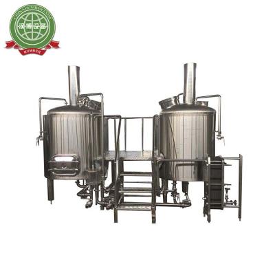 China Stainless steel304/316/red copper beer brewhouse/micro brewing equipment 1hl, 2hl, 3hl, 10hl, 50hl per batch for sale