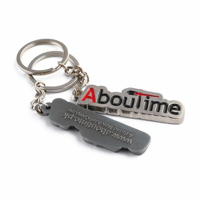 China Wholesale Logo Cute Metal Custom Keyring of Promotion Gift/Key Holder /Custom Metal Keyholder for sale