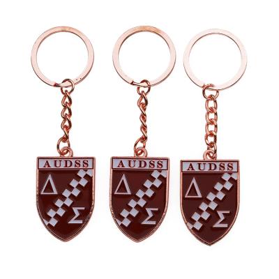 China Custom OEM Innovative Eco-Friendly Seashell Pink Key Chain Lanyard Key Chain for sale