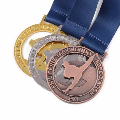 China Custom China Iron Man Mounts Medallion Karate Medals and Trophies for sale