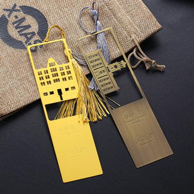 China Beautiful China Gift Personalized Custom Bookmarks With Tassels for sale