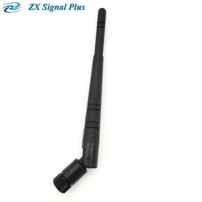 China External WIFI ANTENNA 3dBi 2.4ghz Rubber Duck Antenna with RP-SMA Male Connector ZX06-1 for sale