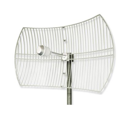 China 1710-2700Mhz 4G LTE 2*24dbi satellite dish antenna with 20m cable lmr240 ZX-N2119 for sale